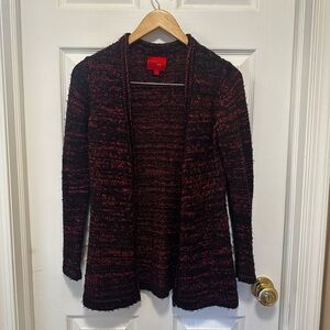 Narciso Rodriguez Black and Red Cardigan